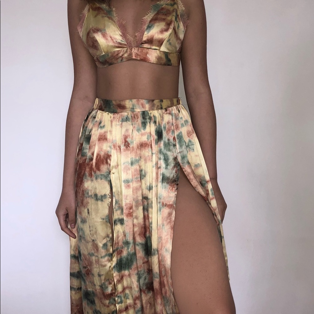 Maxi skirt Bra SET perfect for COACHELLA
